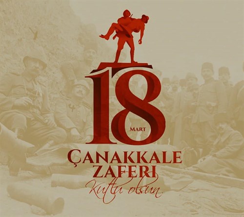 İlçemiz Kaymakamı Ali PARTAL'ın "Çanakkale Zaferi’nin 107. Yıldönümü" ve Şehitleri Anma Günü" Mesajı